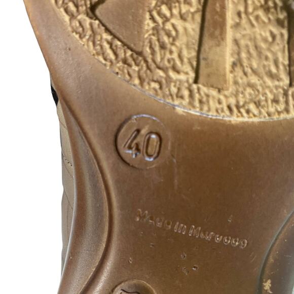 RIEKER Size 40 Mary Janes Leather Cut Out Upper Comfort Shoes Tan Boho Doris - Picture 7 of 10